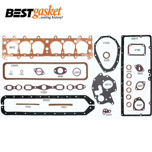 Full Gasket Set FOR Chevrolet Straight 6 Master 194 6 Cylinder 1933