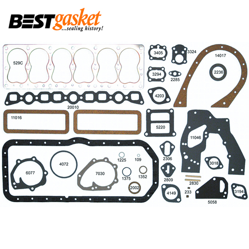 Full Gasket Set FOR Studebaker Commander Truck 218 226 245 6 Cylinder 1936-1960