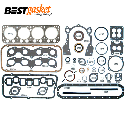 Full Gasket Set FOR Chrysler 331 5.4 Hemi Firepower V8 1951-1954