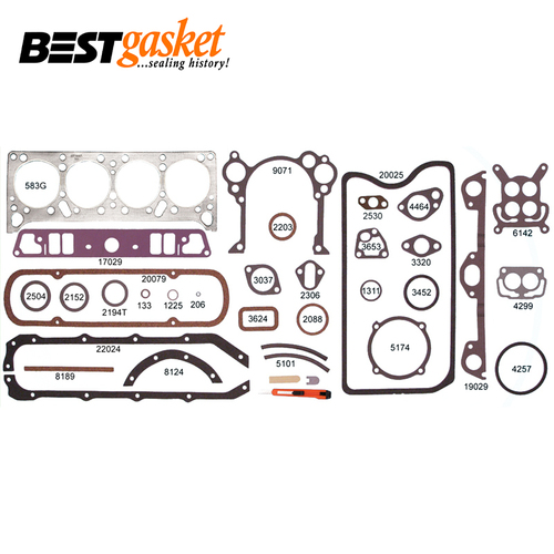 Full Gasket Set FOR GMC Pontiac 287 4.7L 317 5.2L V8 1955-1956