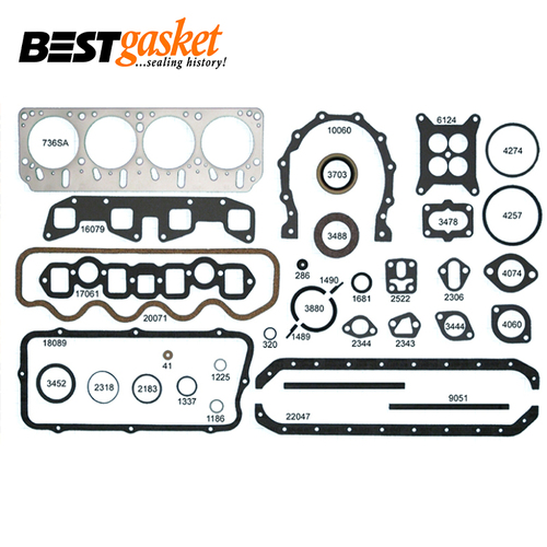 Full Gasket Set FOR Chrysler 301 331 354 Spitfire Poly V8 1955-1958