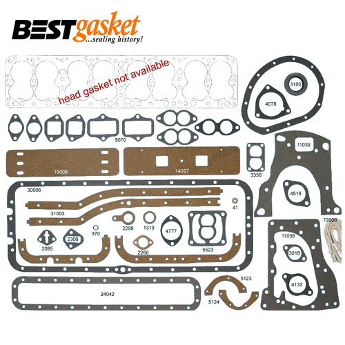 Head Gasket FOR Hudson Straight 8 1937-1952 4.2L 254