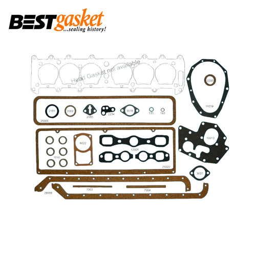 Full Gasket Set FOR Chevrolet 3.0L 182 Standard 6 1934 W/O Head Gasket