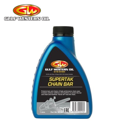 Gulf Western Supertak Chain Bar Oil 1L 30180