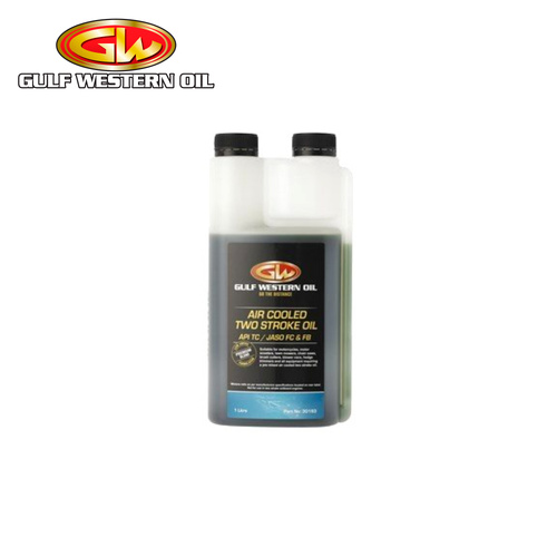 Gulf Western Air Cooled Premium Two Stroke Engine Oil 1L 30183