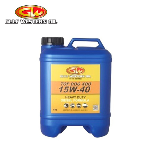 Gulf Western Top Dog XDO 15W-40 Diesel Engine Oil 10L 31012
