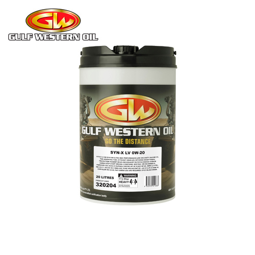 Gulf Western SYN-X LV 0W-20 20L 320204