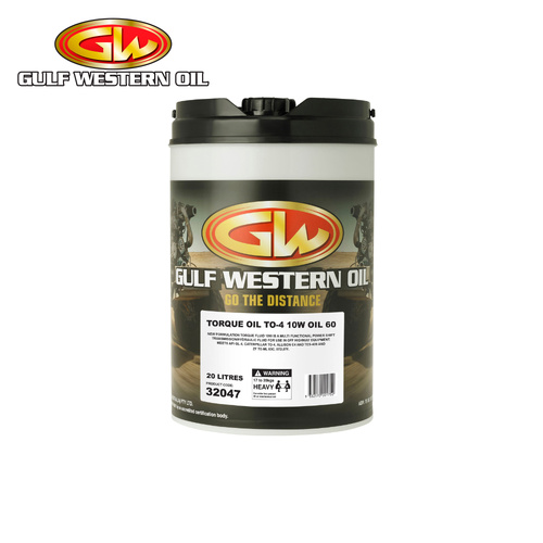 Gulf Western Heavy Duty Torque Oil 10W 20L 32047