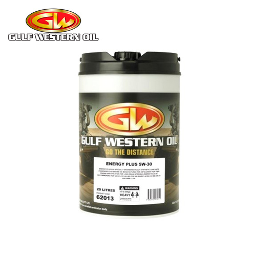 Gulf Western Energy Plus 5W-30 Engine Oil 20L 62013