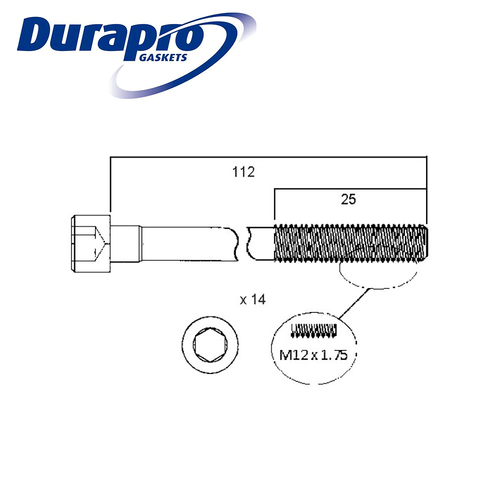 Head Bolt Set FOR Nissan Patrol Y60 Y61 RD28 RD28T RD28TI Diesel 1994-2000
