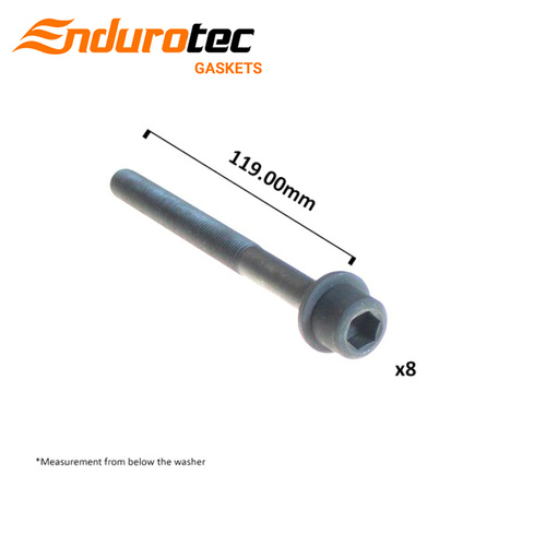 Head Bolt Set FOR NISSAN VG30DET VQ35DE VQ40DE HBS056H