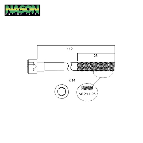 Head Bolt Set FOR Nissan Patrol Y60 Y61 RD28 RD28T RD28TI Diesel 1994-2000