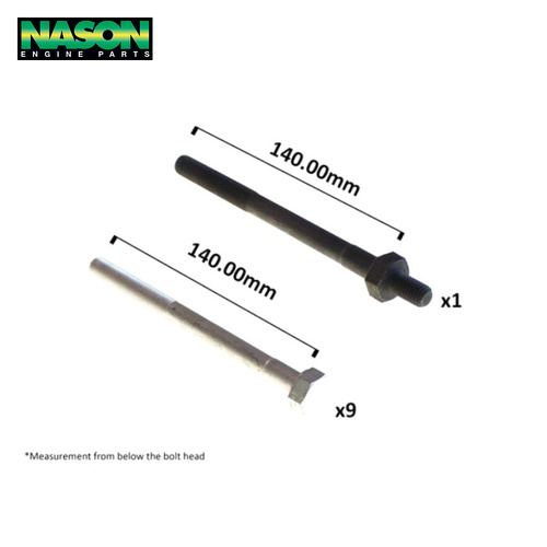 Holden Rodeo TRF9 RA Colorado RC Head Bolt Set C22NE C24SE Y24SE 1998 Onwards