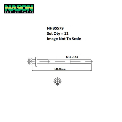 Head Bolt Set FOR VOLKSWAGEN ABY AAN NHBS579