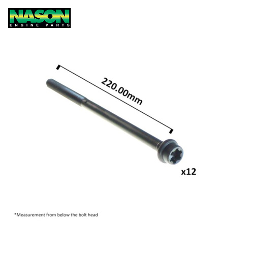 Head Bolt Set FOR ALFA ROMEO 939A HBS351