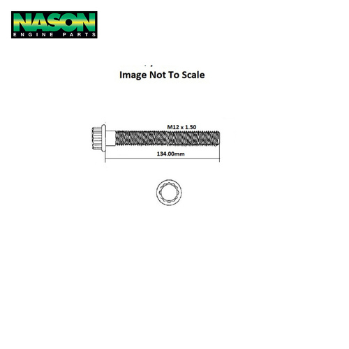 Head Bolt Set FOR RENAULT NISSAN R9M NHBS649