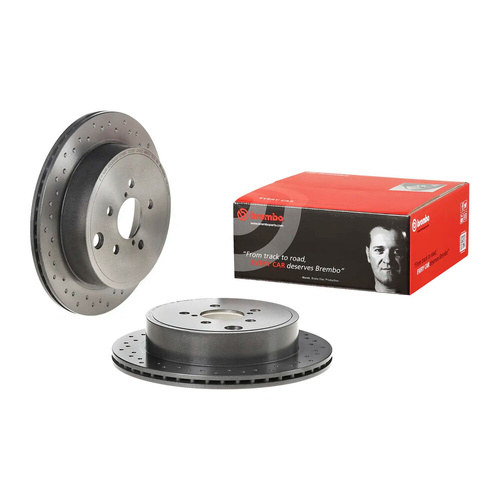BREMBO DISC BRAKE ROTOR 09.C662.11 (PAIR)