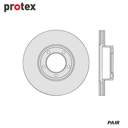 ULTRA DISC ROTOR FRONT FOR JAGUAR XJ6 DR076 (PAIR)