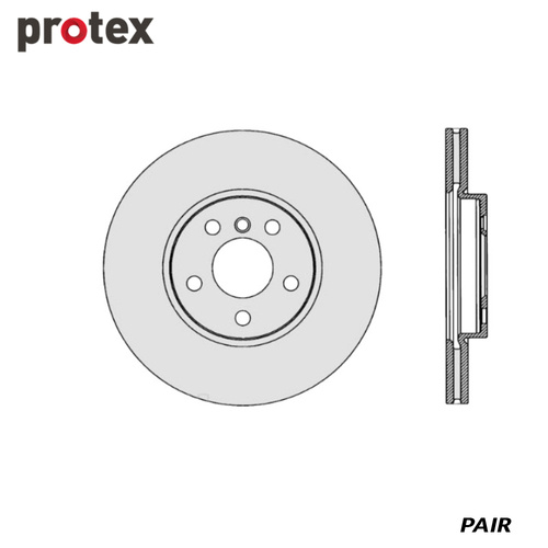 ULTRA DISC ROTOR FRONT FOR BMW 218I F45 DR1098 (PAIR)