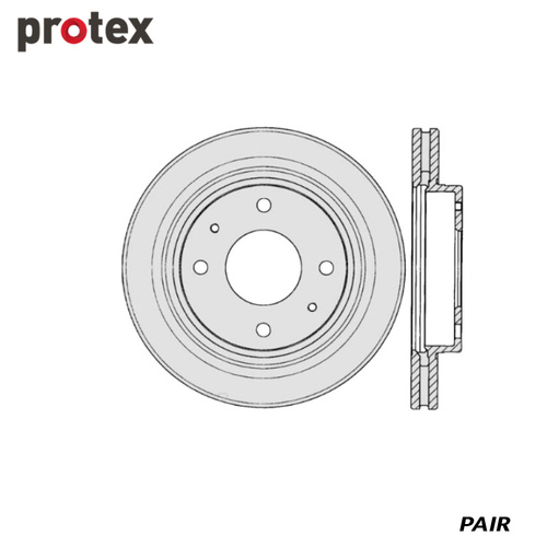 ULTRA DISC ROTOR FRONT FOR HYUNDAI SONATA DR463 (PAIR)