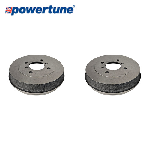 Rear Brake Drum PAIR FOR Triumph TR2 TR3 TR4 TR4A TR5 TR6 1953-1976 9" Brakes