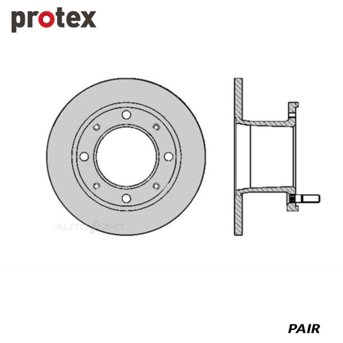 ULTRA SELECT DISC ROTOR FRONT FOR MINI COOPER S SDR081 (PAIR)