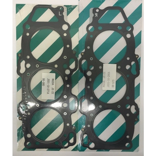 Head Gasket PAIR FOR Mazda 929 MPV Steel JE Left & Right 1987-1998