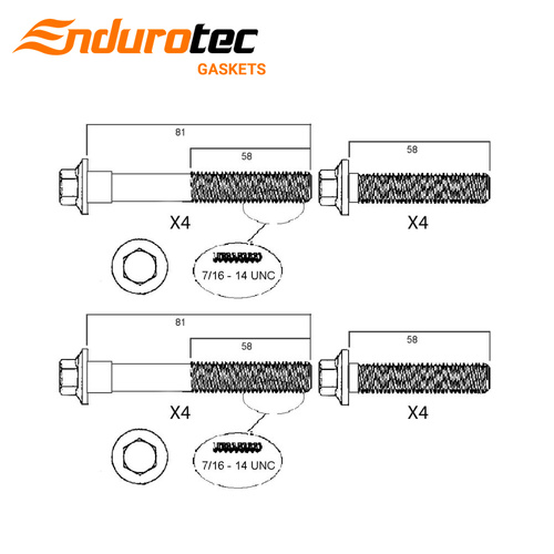 Head Bolt Set FOR Holden Commodore VS VT VX VY Statesman Ute 3.8 V6 Ecotec 95-04