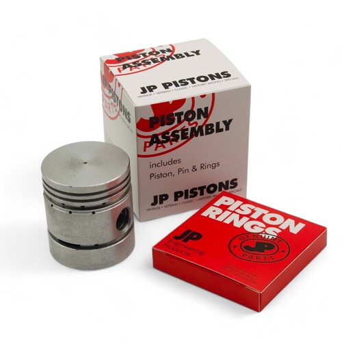 Piston & Ring Set 020" FOR Caterpillar D2 D4 DR4 Starter Motor 2 Cylinder 36-40