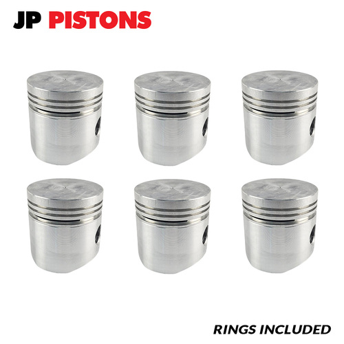 Piston & Ring Set 040" FOR Holden FX FJ FE FC 132 Grey 6 Cylinder 3" Bore 48-60