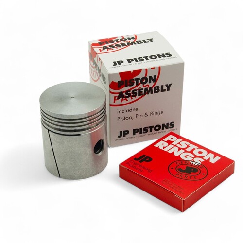 Piston & Ring Set +040" FOR Rolls Royce 20/25 3.7 6 Cylinder 1929-1936