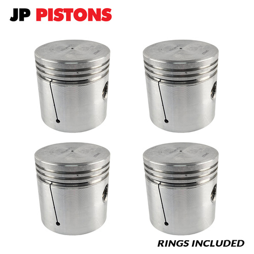 Piston & Ring Set 060" FOR Chevrolet 171 Cubic Inch 4 Cylinder 1915-1928