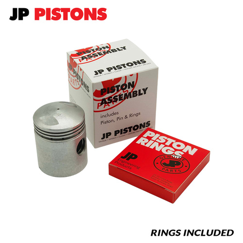 Piston & Ring Set STD FOR Salmson 12/55 S4C 1933-1934 1.5L 1465 DOHC High Comp