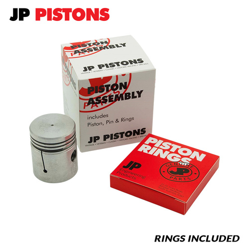 Piston & Ring Set +020" FOR MG L1 L2 Magna 1933-1934 1.1L L6 1086 OHC