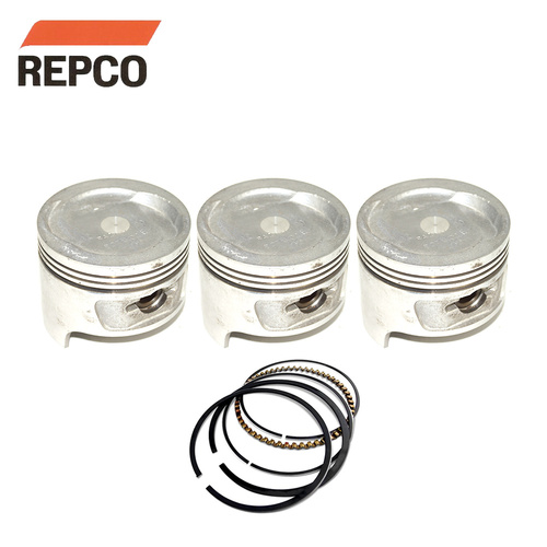 Piston & Ring Set 040" FOR Suzuki Hatch 800 SS80V Alto SB308 1980-1989 F8B 797cc