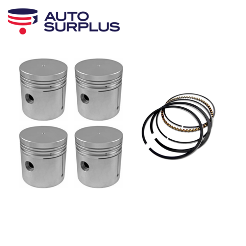 Piston & Ring Set +040" FOR Chevrolet 171 Cubic Inch 4 Cylinder 1915-1928