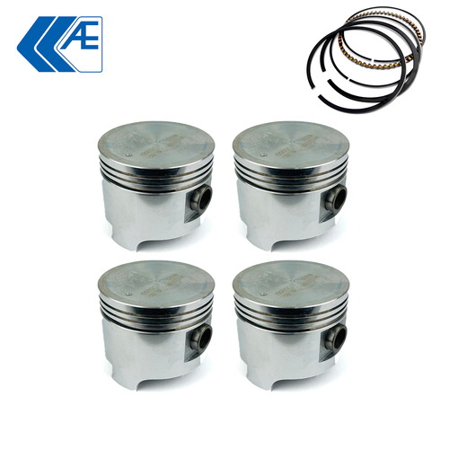 Piston & Ring Set +020" FOR Honda Civic 1200 EB1 1169cc 1973-1975