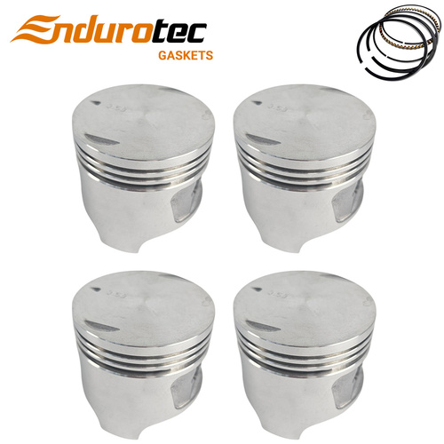 Piston & Ring Set +040 FOR Suzuki Alto Hatch Mighty Boy Jimny F5AT 543 F8A 797