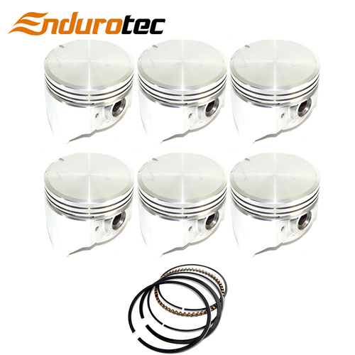 Piston & Ring Set +040" FOR Chrysler Valiant 6 Cylinder 4.3L 265 Hemi 1971-1981
