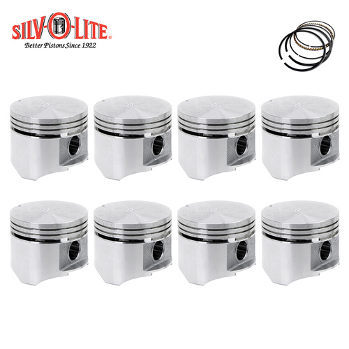 Piston & Ring Set +040" Chrysler Dodge Plymouth 1966-1978 7.2L 440 RB V8