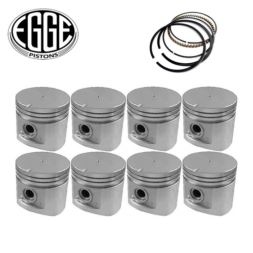 Flat Top Piston & Ring Set STD FOR Ford 272 OHV V8 Y-Block 1955-1959