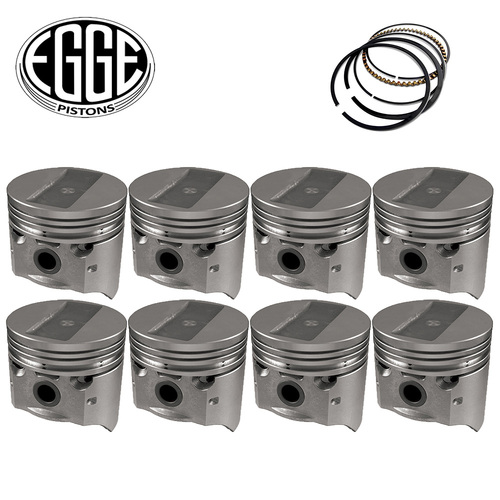 Piston & Ring Set +060" FOR Cadillac 365 V8 1958 390 V8 1959-1962