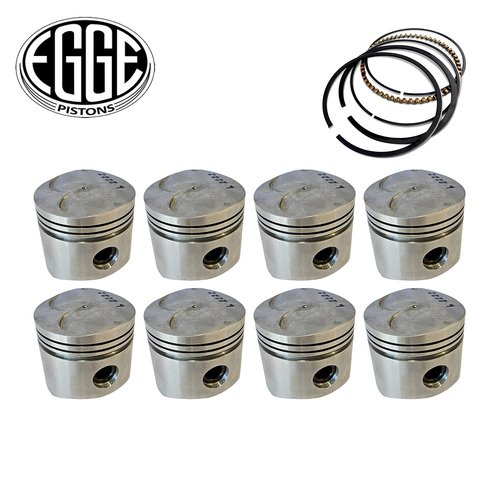 Piston & Ring Set +040" FOR Chrysler Dodge 273 LA Small Block V8 1964-1969