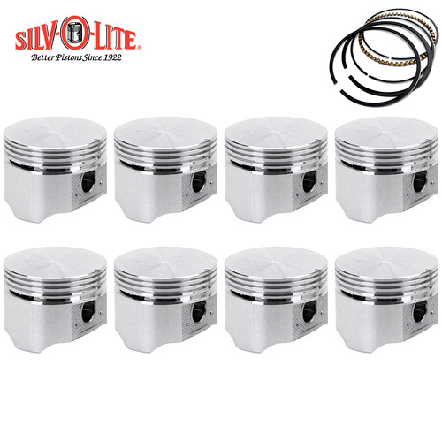 Piston & Ring Set +060" FOR Ford 4.3L 260 V8 Windsor 3.800” Bore 1962-1964