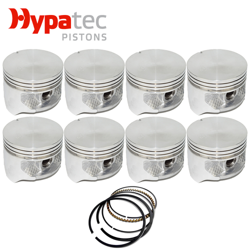Flat Top Piston & Ring Set STD FOR Holden 308 Red 5044cc 5.0 V8 1969-1985