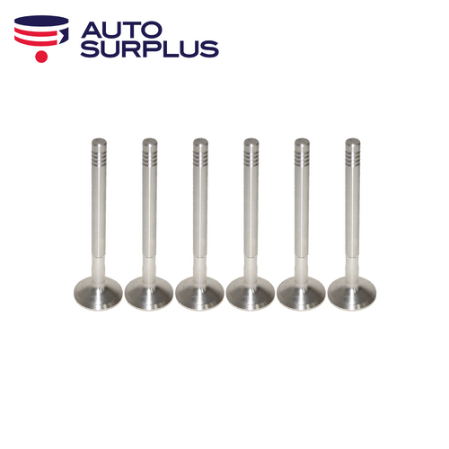 Exhaust Valve Set FOR Chrysler Plymouth Valiant Slant Six 6 170 198 225 60-76