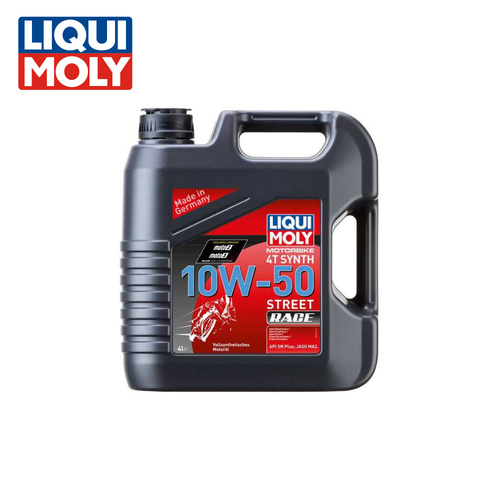 LIQUI MOLY Motorbike 4T Synth 10W-50 Street Race 4L 1686