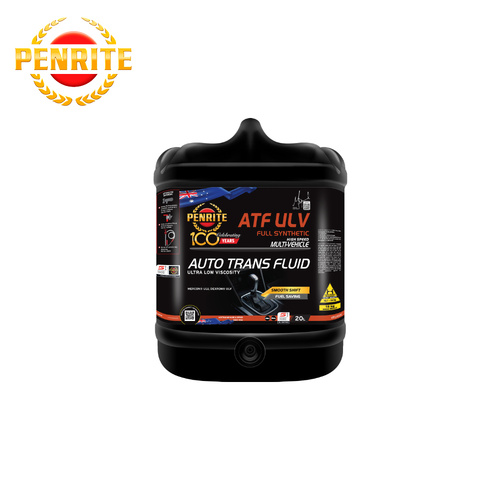Penrite ATF Multivehicle Full-Syn Ultra-Low Viscosity Auto Trans Fluid 20L ATFULV020