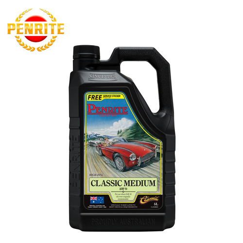 Penrite Classic Medium Mineral Engine Oil 25W-70 5L