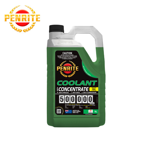 Penrite Oil 500,000 Kilometre Green Coolant Concentrate 5 Litre COOL500GREEN005